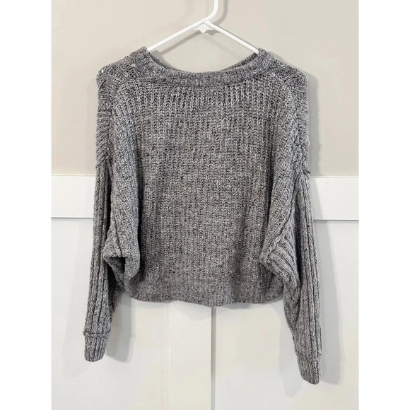 Women's Free People Sweater XS Gray - Picture 6 of 8